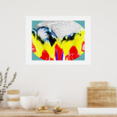 Vuur- en smeltijs poster (Keuken)