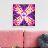 Vuur en Veer Verpakt Canvas Afdruk (Insitu (Woonkamer))