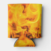 Vuur en vlammen blikjeskoeler (Voorkant)