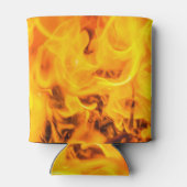 Vuur en vlammen blikjeskoeler (Achterkant)