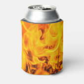 Vuur en vlammen blikjeskoeler (Blikje Achterkant)
