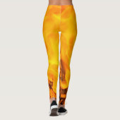 Vuur en vlammen leggings (Achterkant)