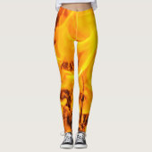 Vuur en vlammen leggings (Voorkant)
