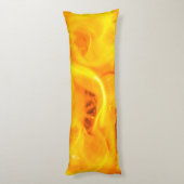 Vuur en vlammen lichaamskussen (Achterkant (Verticaal))