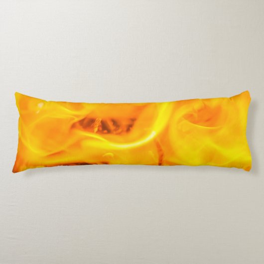 Vuur en vlammen lichaamskussen (Voorkant)