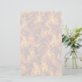 Vuur en vlammen patroon briefpapier (Staand voorkant)