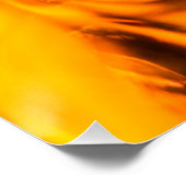 Vuur en vlammen poster (Hoek)