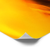 Vuur en vlammen poster (Hoek)