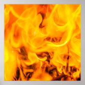 Vuur en vlammen poster (Voorkant)