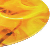 Vuur en vlammen snijplank (Hoek)