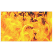 Vuur en vlammen tafelkleed (Voorkant (Horizontaal))