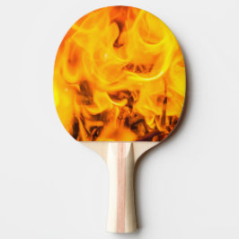 Vuur en vlammen tafeltennisbatje