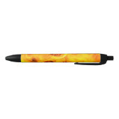 Vuur en vlammen zwarte inkt pen (Bodem)