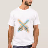 Vuur en vorst t-shirt (Voorkant)