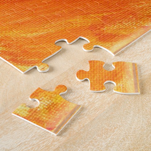 Vuur en water, goddelijke Masculine en feminine Legpuzzel (Zijkant)