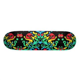 Vuur en water persoonlijk skateboard