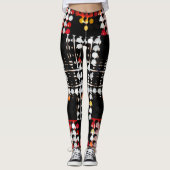Vuur en zon leggings (Voorkant)