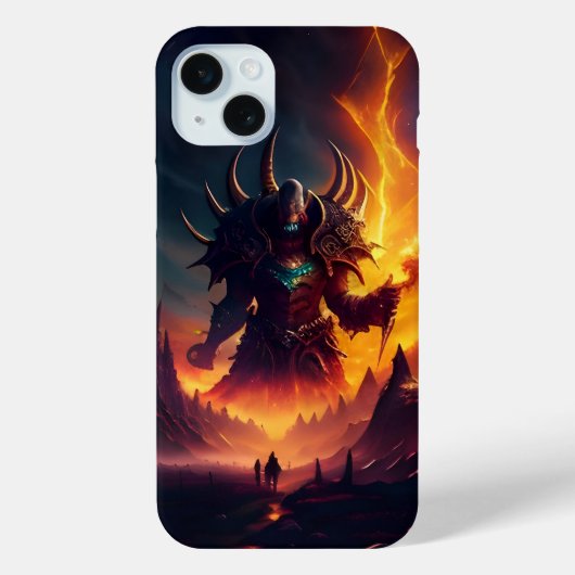 Vuur en Zwavel Landschap 2 Case-Mate iPhone Case (Achterkant)