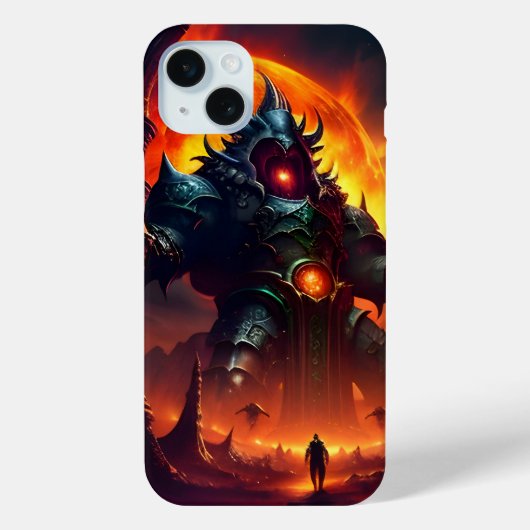 Vuur en Zwavel Landschap 3 Case-Mate iPhone Case (Achterkant)