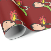 Vuur Eten Cadeaupapier (Rol Hoek)