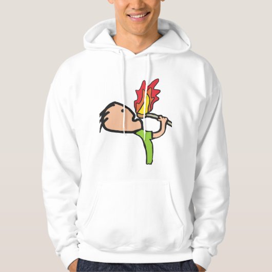 Vuur Eten Hoodie (Voorkant)