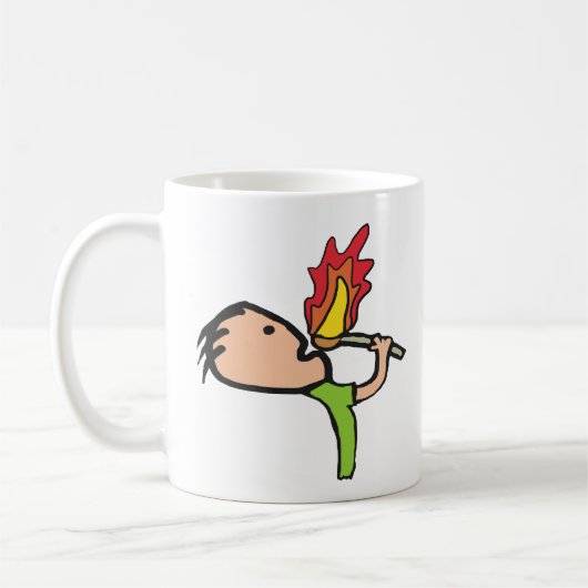 Vuur Eten Koffiemok (Links)