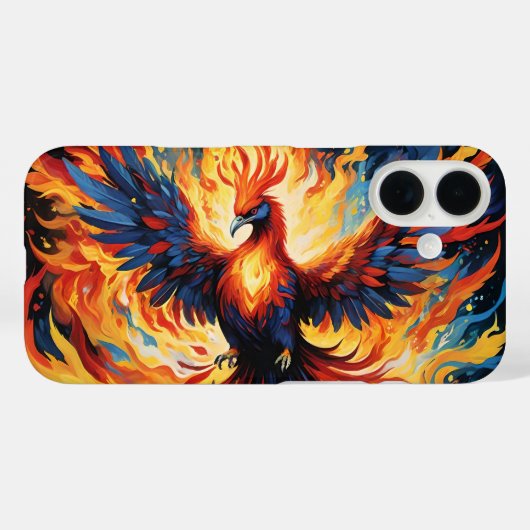 Vuur feniks mythisch Case-Mate iPhone case (Achterkant (horizontaal))