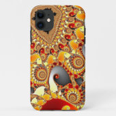 Vuur fractale Case-Mate iPhone hoes (Achterkant)