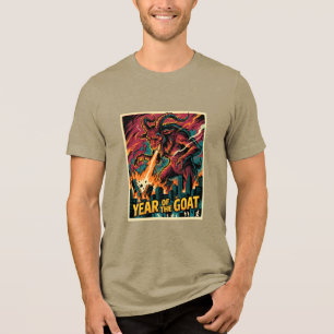 Vuur Geit 2027 De Geit Shirt Jaar Van De Geit