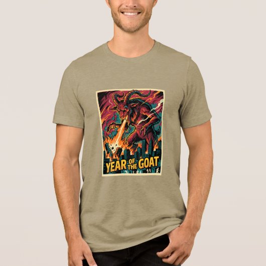Vuur Geit 2027 De Geit Shirt Jaar Van De Geit (Voorkant)