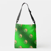 Vuur Geit Crossbody Tas (Achterkant)