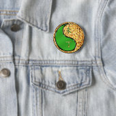 Vuur Geit Ronde Button 5,7 Cm (In situ)