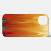 Vuur - Gesimuleerde Vlammen Abstracte Kunst Case-Mate iPhone Case (Achterkant (horizontaal))