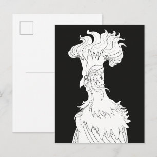 Vuur Godin Briefkaart