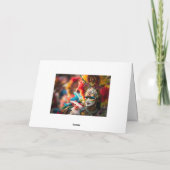 💚💜💛Vuur & Goud: Mardi Gras Spectaculair Kaart (Achterkant)