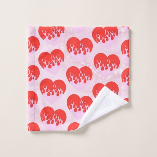Vuur Hart Bad Handdoek (Wasdoekje)