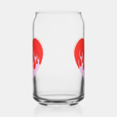 Vuur Hart Blikvorm Glas (Links)