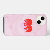 Vuur Hart iPhone Hoesje (Achterkant horizontaal)