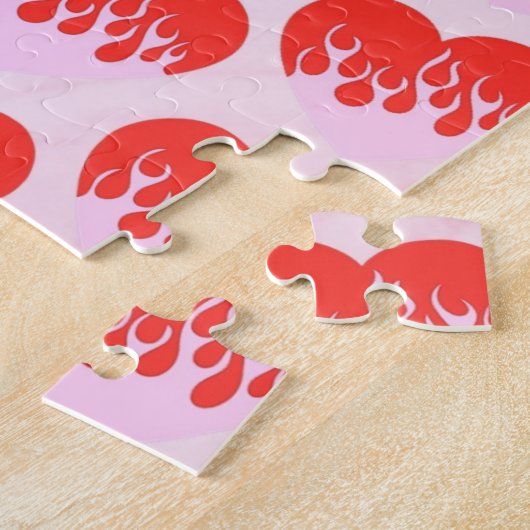 Vuur Hart Legpuzzel (Zijkant)