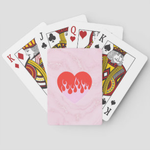 Vuur Hart Pokerkaarten