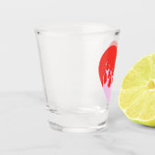 Vuur Hart Shot Glas (Links)