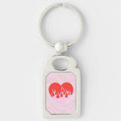 Vuur Hart Sleutelhanger (Voorkant)