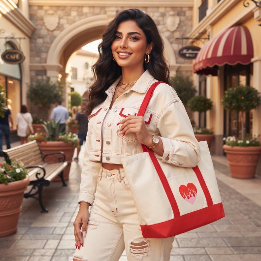 Vuur Hart Tote Bag
