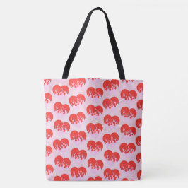 Vuur Hart Tote Bag