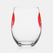 Vuur Hart Wijnglas Zonder Voet (Rechts)