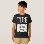 Vuur - Hot Packet Halloween Taco Kostuum T-shirt (Voorkant volledig)