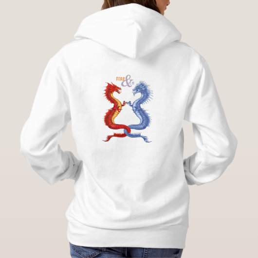 Vuur & Ijs Hoodie (Achterkant)