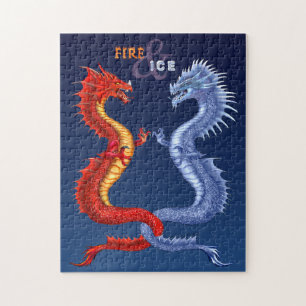Vuur & Ijs Legpuzzel