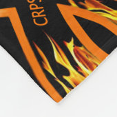 Vuur & Ijslint...CRPS Warrior Fleece Deken (Hoek)