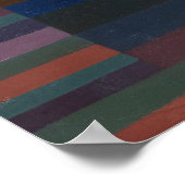 Vuur in de avond door Paul Klee Poster (Hoek)